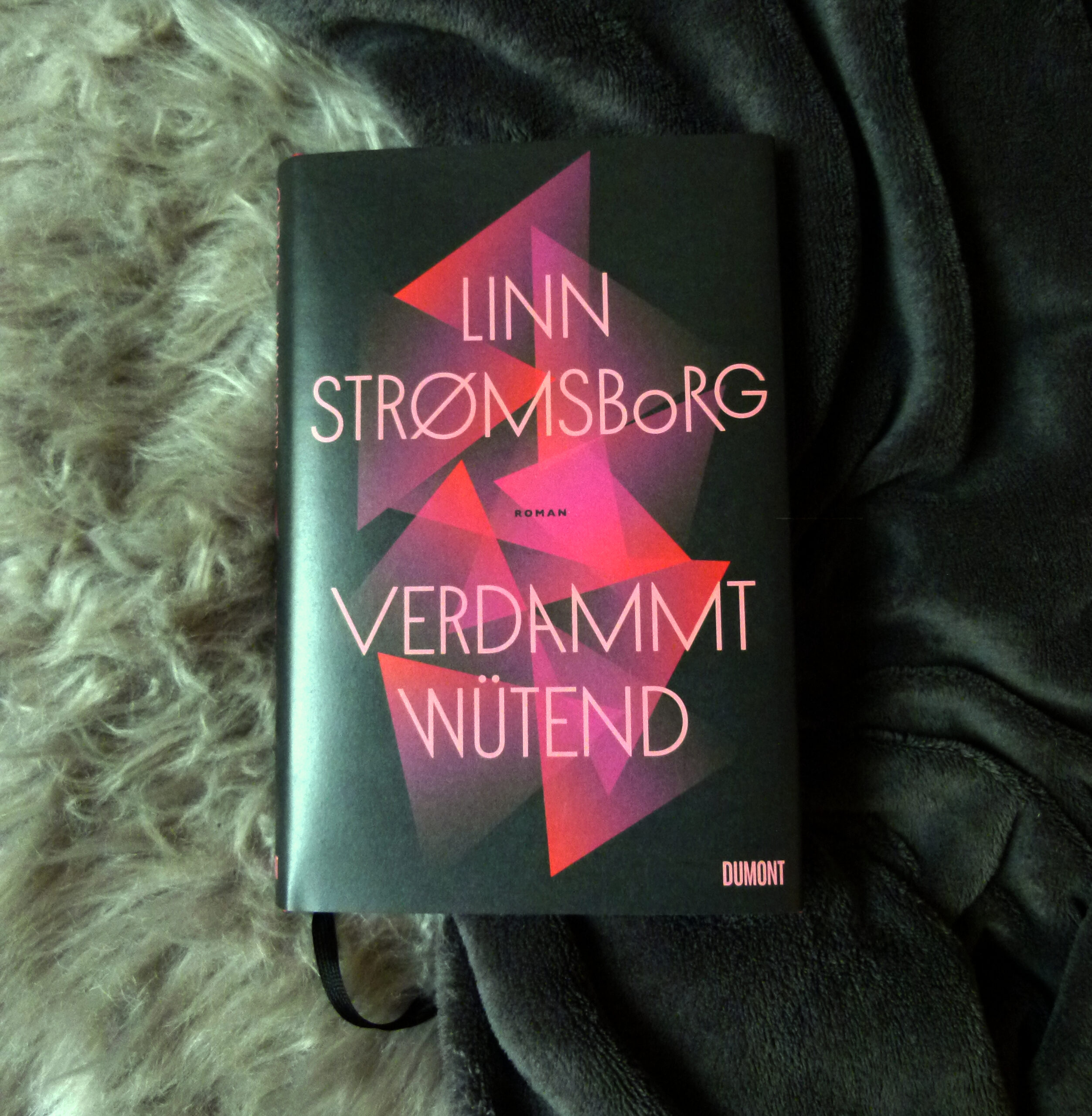 Das Foto zeigt das Buch Verdammt wütend von Linn Strømsborg